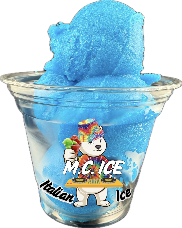 Blueberry Italian ice