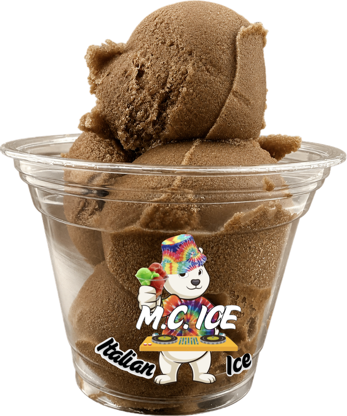 Chocolate Italian ice