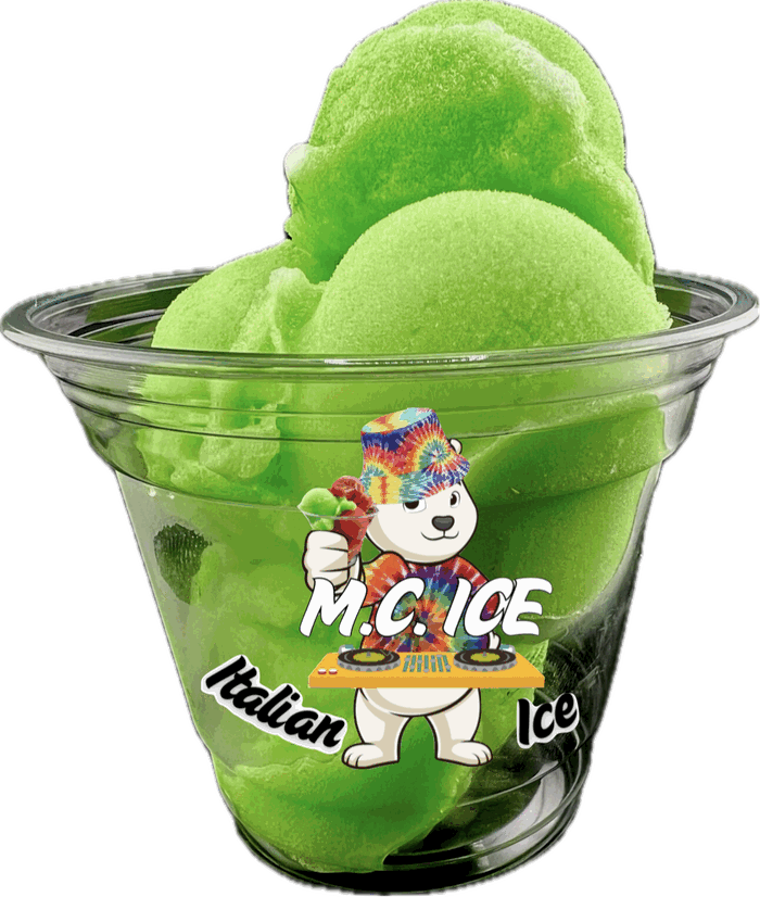 Green Apple Italian ice