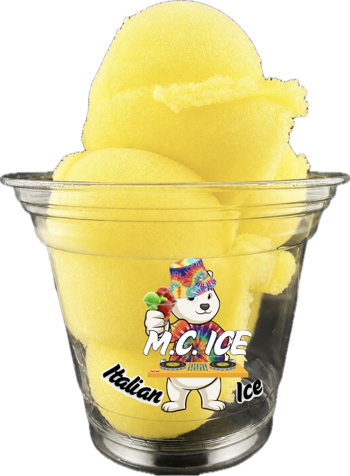 Pineapple Italian ice