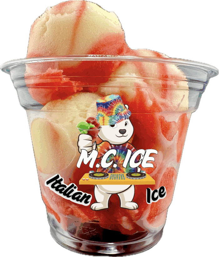 Strawberry Lemonade Italian ice