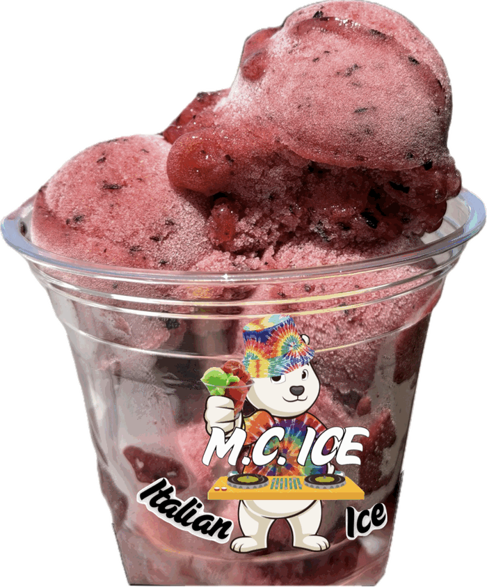 Very Berry Italian ice